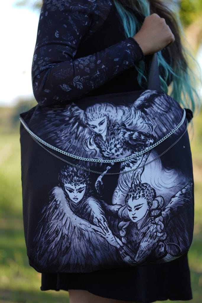 tote bag arpías